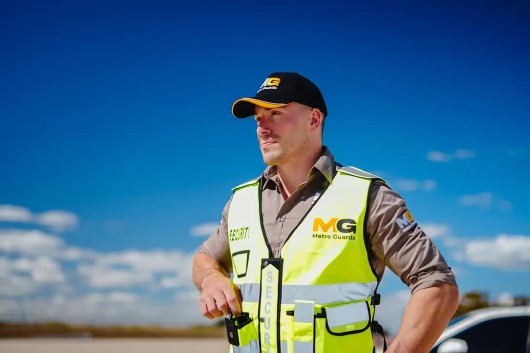 Metro Guards security officer providing adhoc security services in Melbourne