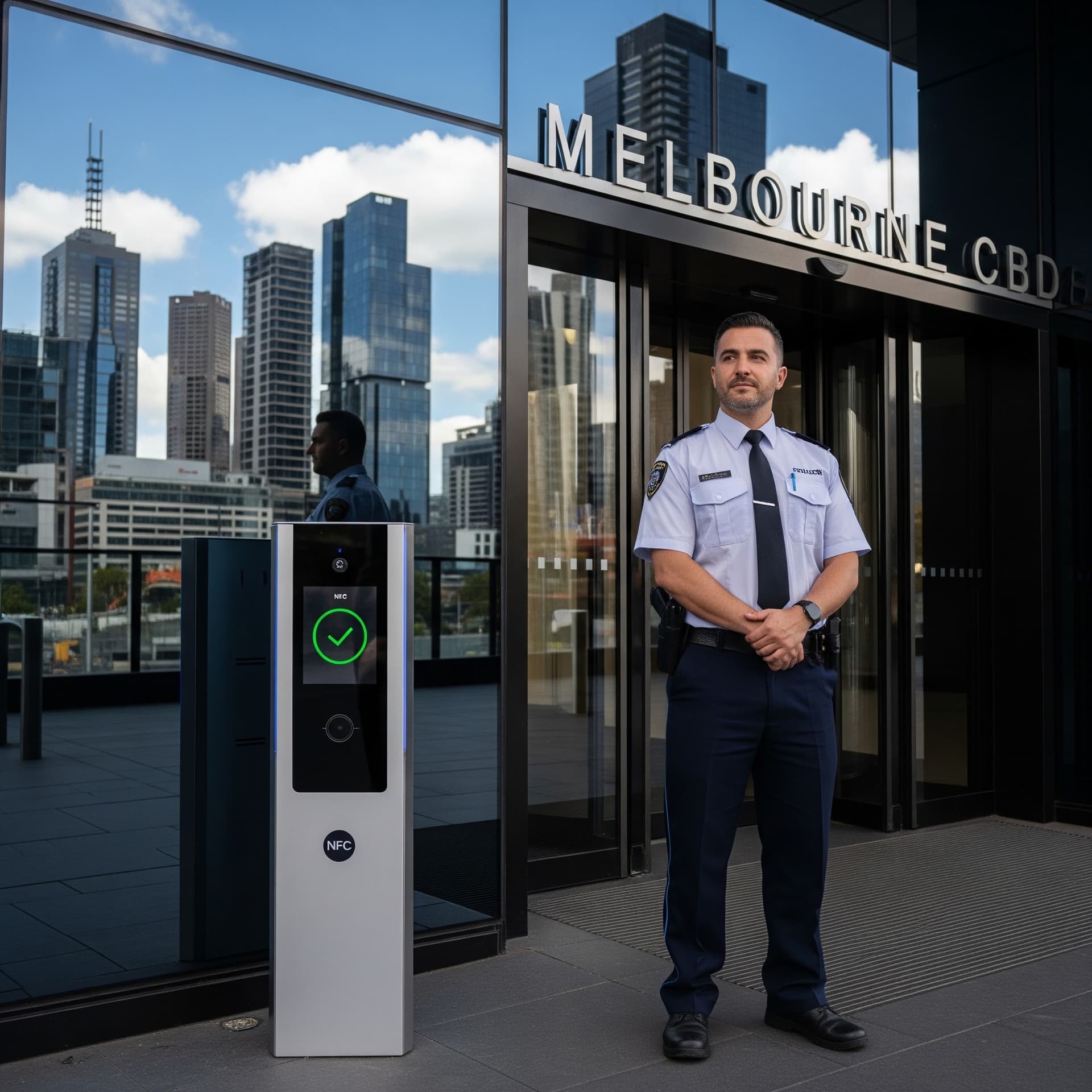 Re-establishing Controlled Entry in a High, Traffic Commercial Property