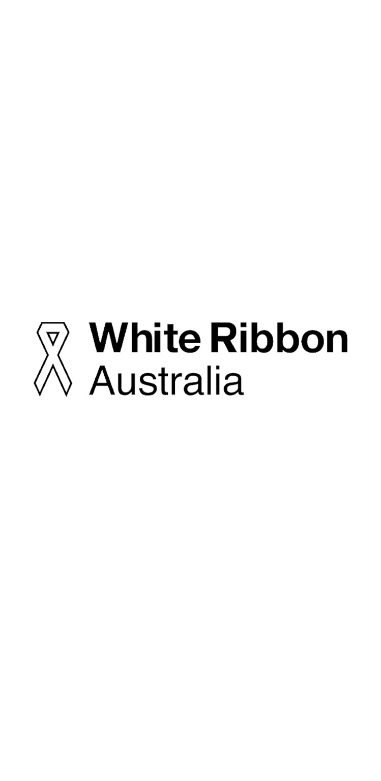 white ribbon